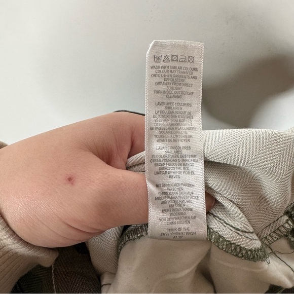 Asos Green Camo Overalls Size 30 - Picture 6 of 6